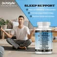 thumbnail image 4 of Sleep Aid-Melatonin-L Theanine-Valerian Root-Passion Flower-Chamomile-Magnesium-GABA-Lemon Balm-60 Capsules, 4 of 10