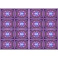 thumbnail image 1 of Ahgly Company Machine Washable Indoor Rectangle Transitional Dark Magenta Purple Area Rugs, 2' x 5', 1 of 7