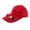 Red, variant on Solar Fan Cap Advertising Cap BaseCap Men's And Women's Sun Visor