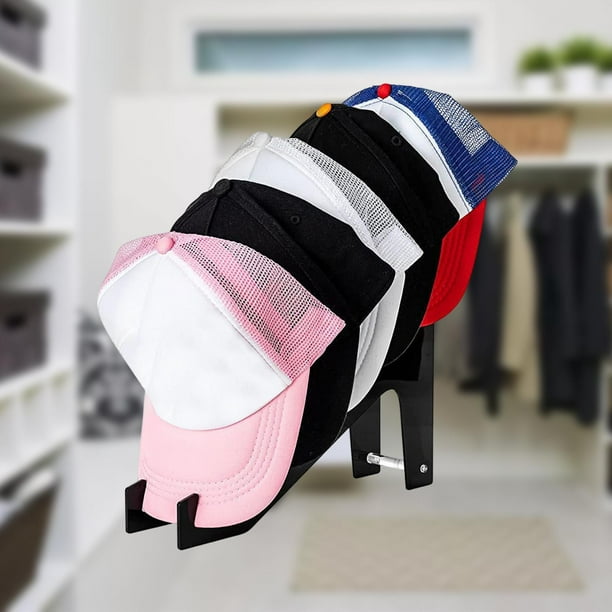 Percheros para gorras de beisbol Perchas para sombreros Sombrero protector Organizacion de montaje en pared Perchero para gorras de beisbol para Macarena Estuche para guardar sombreros Walmart en line...