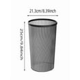 thumbnail image 2 of Can with Translucent Texture - Big Capacity, Durable, Stylish for Bathroom & Home Use,White*2,2PCS, 2 of 5