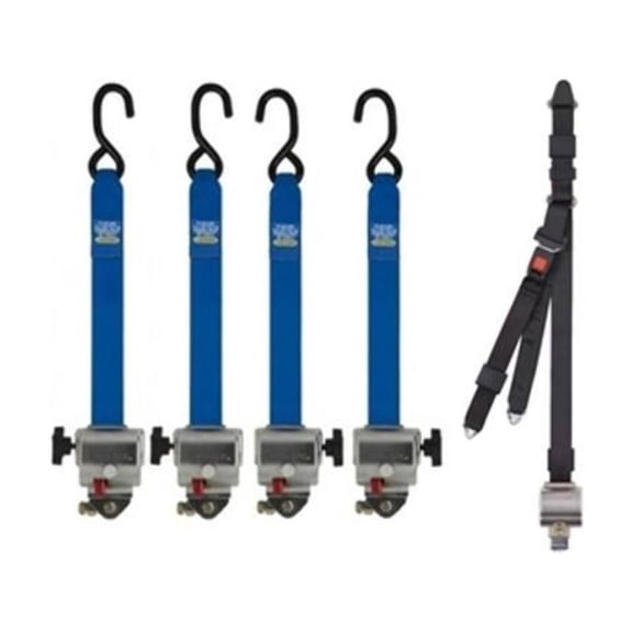TITAN700 Retractor Kit with Occupant Restraint | S-Hooks & L-Track | AL712S-4C