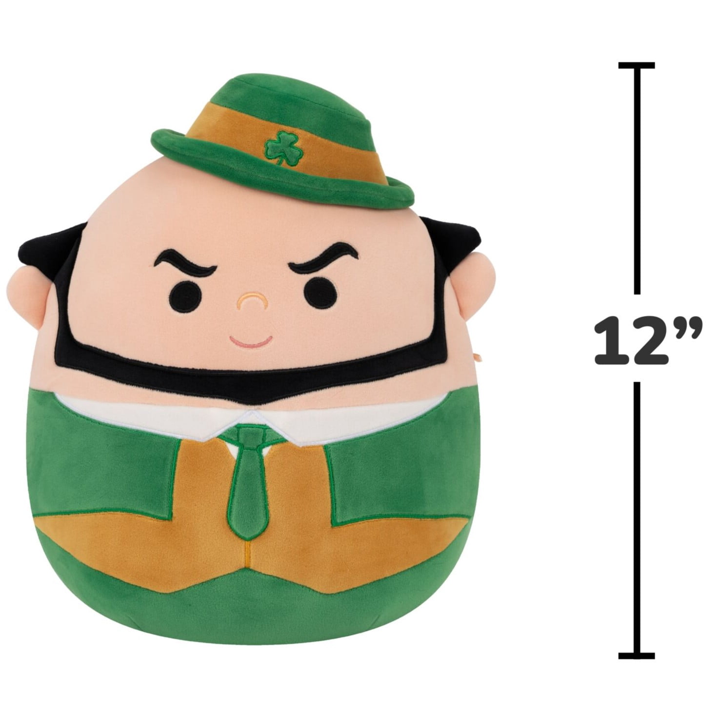 Squishmallows Original Notre Dame 12-inch The Leprechaun Plush - Child's Ultra Soft Plush Toy