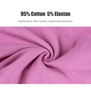 BeautyIn Women's Comfort Panties Underwear Cotton Hipster 5 Pack