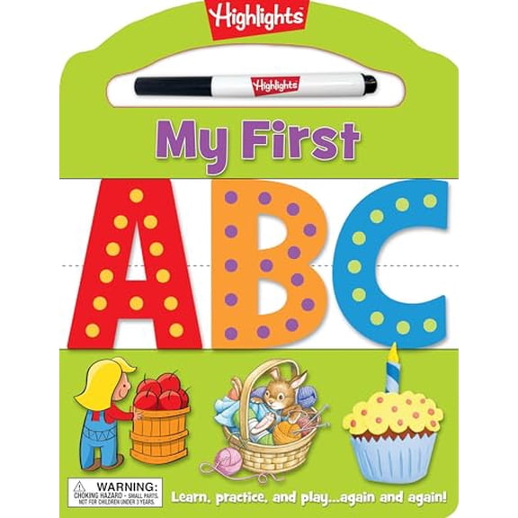 Pre-Owned My First ABC: Learn, Practice, and Play Again and Again!