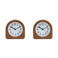 thumbnail image 2 of Decodeary Wood Prevent Oversleep With No Ticking Noise And Gentle Wakeup Tone Convenient No Distraction Small And Exquisite Deep 2Set, 2 of 6