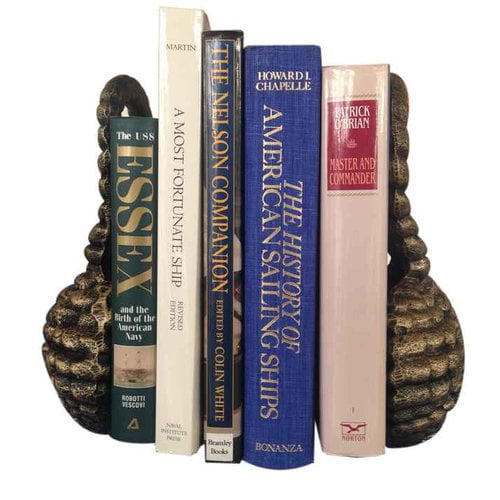 Handcrafted Nautical Decor Sailor's Knot Book Ends (Set of 2)