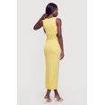 thumbnail image 3 of Women's Drawstring Side Detail Side Slit Maxi Dress, 3 of 3