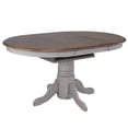 thumbnail image 6 of Extendable Dining Table - 42" to 60" Round/Oval, Wood Table, Seats 6, 6 of 6