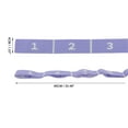 thumbnail image 2 of Unique Bargains 1pc Women 8 Grids Yoga Stretch Bands for Gym Stretching Exercise Nylon High Elastic Yarn Latex Yarn Deep Purple, 2 of 4