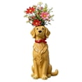 thumbnail image 2 of Weird Dog Vase Creative Dog hemed Decorative Vase Unique Resin Flower Vase Fun Novelty Animal Sculpture for Home Office Desk Bathroom Table Art Decor, 2 of 6