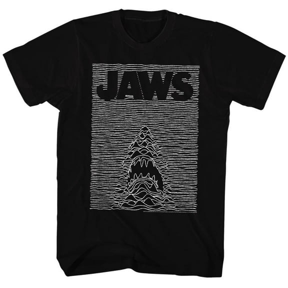 Jaws JawdIVision Black Adult T-Shirt 5Xl