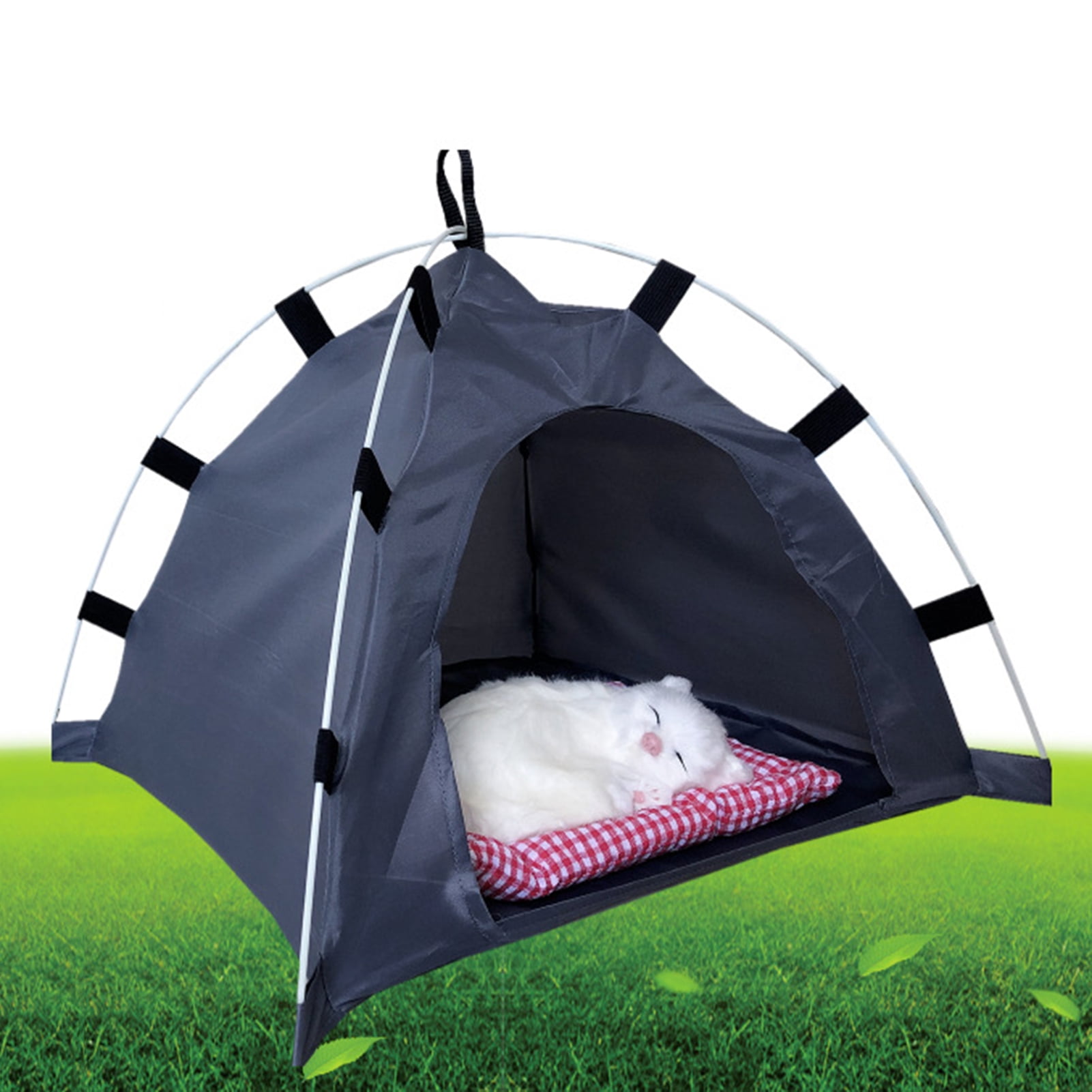 Lubelski Outdoor Indoor Portable Foldable Cute Pet Tent For Kitten Small Cat Dog Puppy Other