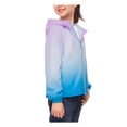 thumbnail image 6 of Rokka&Rolla Girls' Ombré Windbreaker Fleece Lined Jacket, 6 of 11