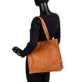 thumbnail image 4 of Le Donne Leather Everly Tote,  Full Grain Colombian Leather Shoulder Tote Bag, 4 of 7