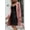Pink, variant on Women's Faux Suede Leather Long Belted Trench Coat Lightweight Windbreaker for Spring Fall Winter