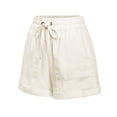 thumbnail image 2 of KOGMO Womens Lightweight Linen Shorts with Drawstring and Pockets, 2 of 7