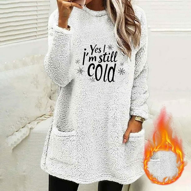 Ailaofu Womens Fall Long Sleeve T-Shirts Casual Tops for Leggings Loose Soft Blouses with Pocket