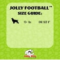 thumbnail image 2 of Jolly Football 8"-Green Apple, 2 of 4