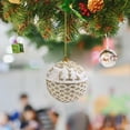 thumbnail image 4 of Darzheoy Christmas Ornaments, Christmas Tree Decoration Hanging Irregular Ball Pendant Home Xmas Party Supplies Black Balls Drop Ornaments, 4 of 6