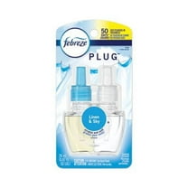PLUG Air Freshener Refills Linen and Sky, 0.87 oz, 6/Carton