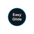 thumbnail image 5 of (2 pack) Mainstays Black Easy Glide Rollerball Plastic Shower Curtain Rings, Set of 12, 5 of 6