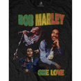 thumbnail image 3 of Bob Marley - Camiseta One Love Homage para Adultos Unisex (Negro), 3 of 3