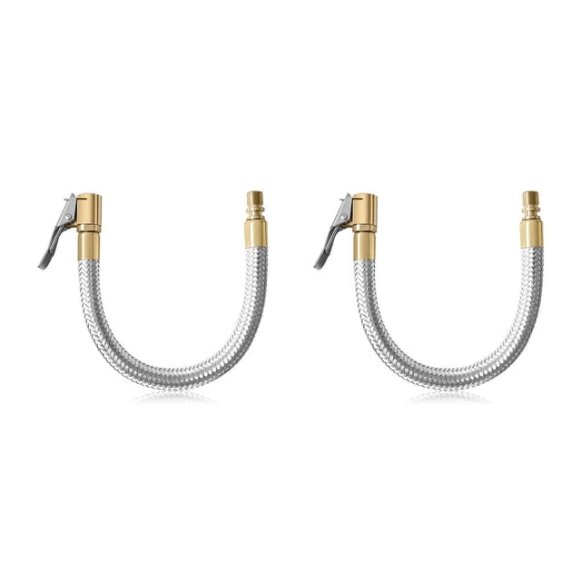 Kenally Vástago de válvula de motocicleta Conexión rápida Inflador de compresor de aire Extensión Adaptador de tubo de bicicleta Herramientas de Tipo 2 20 centímetros 2piezas Kenally CBP162898
