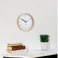 thumbnail image 4 of Rimwood Wall Clock 11 White/Natural, 4 of 4