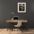 thumbnail image 3 of Hershey, Moira 20x24 White Modern Wood Framed Museum Art Print Titled - Joyful Spring II Travertine, 3 of 4