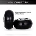 thumbnail image 3 of 50mm Set of 4 Luggage Suitcase Replacement Wheels Rubber Trolley Suitcase Wheels Replacement Parts Swivel Casters Bearings, 3 of 5