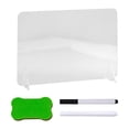 thumbnail image 1 of Tablero de mensajes de borrado acrílico, resistente al desgaste, fácil de usar, práctico tablero de notas, tablero borrable para aulas y escue, 1 of 8