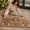 Khaki, variant on Fall Welcome Mat, Pumpkin Sunflower Maple Leaf Entrance Rug, 15.75X23.62In Crystal Velvet Floor Mat for Porch, Kitchen, Bathroom and Indoor Seasonal Thanksgiving Holiday Decor