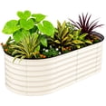 thumbnail image 1 of GloryStar Outdoor Galvanized Raised Bed, Metal Planter Box for Gardening, Rust-Resistant and Simple Assembly, 1 of 8