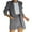 Gray, variant on under $5 JINMGG Two Piece Outfits Women, 2026 Fashion Fall Womens Ladies Solid Turn Down Collar Jacket Long Sleeve Coat Outerwear Blazer Yellow L