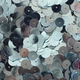thumbnail image 1 of Sky Blue Sequins 8mm Shiny Metallic Made in USA, 1 of 1