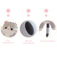 thumbnail image 4 of Ounissouiy Cojín de gato, almohadas de descanso, decoración de sofá cama, juguetes de peluche, regalo de Festival, muñeco de animales, juguete Animales de peluche y juguetes de peluche Naranja, 4 of 6