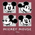 thumbnail image 3 of Disney - Mickey & Friends - Mickey Mouse - Black & White Photo Grid - Women's Racerback Tank Top, 3 of 5