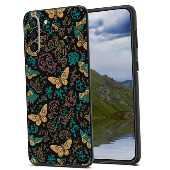 Compatible with Samsung Galaxy S23 Phone Case, butterfly-1 Case Men Women, Flexible Silicone Shockproof Case for Samsung Galaxy S23
