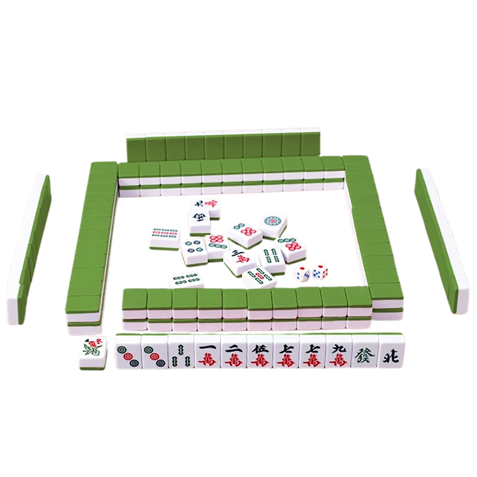 Chinese Mahjong Tile Set Complete Traditional Strategy Board Game for Family Gatherings Game Nights and Social Entertainment