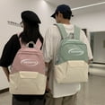 thumbnail image 2 of New Korean Version Of Fashion Casual Backpack Large -Capacity Travel Backpack Japanese Trend Wild College Student Schoolbags, 2 of 9