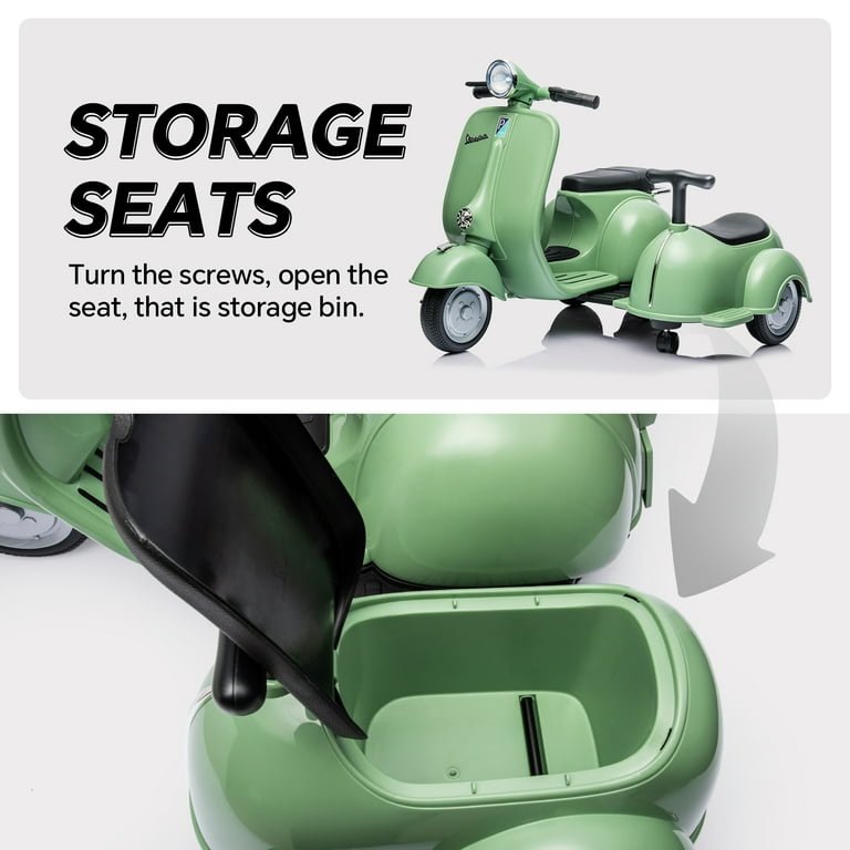 Motorcycle with side seat hot sale
