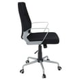 thumbnail image 2 of Zip Office Chair - Grey, Black Fabric, 2 of 6
