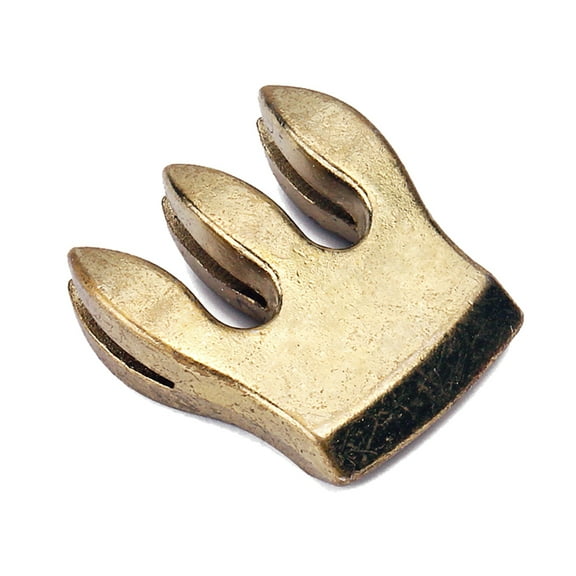 Raindrops Professional Metal Violin Mute Quiet Practice 3-Prong Fiddle Violino Mute Violino Practice Accessories for 1/8 1/4 1/2 4/4 Violin