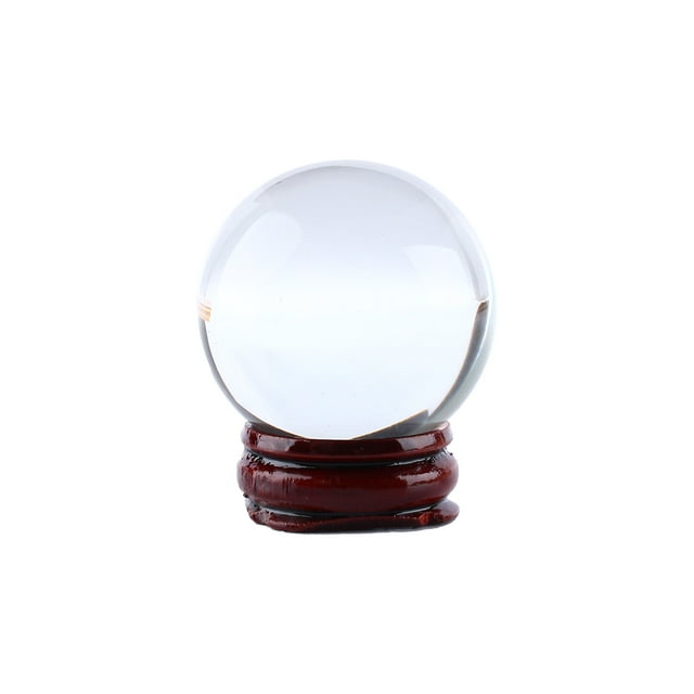 Craft Collection, Sphere Asian Rare Natural Quartz Healing Ball 40mm Ball For Healing Meditation, Scrying, Feng Shui, Hand-made