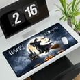 thumbnail image 3 of Happy Halloween Portuguese Water Dog Witch Pumpkins Bats Desk Mat Full Keyboard Mouse Pad PWD Portie Fishing Dog Lover Large Mousepad - 13012, 3 of 5