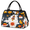 Multicolour 4, variant on Herdesigns Rocket Travel Duffle Bag for Women Men, Waterproof Weekender Carry On Bag, Sport Gym Overnight Tote Hospital Personal Item Bag Outer Space