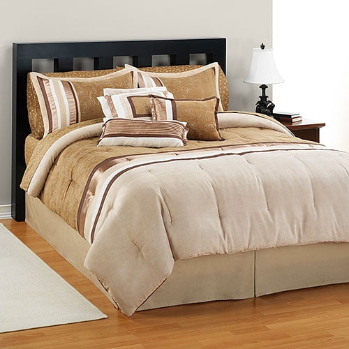 Hometrends Queen Langston Comforter Set, 4 Piece