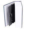 thumbnail image 1 of Book Safe Box, Metal Confusing Durable Book Shaped Safe  For Bookshelf Brown,Blue,Red,Black, 1 of 8