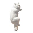 thumbnail image 1 of 12 mini juguete colgante relleno del gato del super suave del juguete de la felpa del gatito para apaciguar el humor, 1 of 5